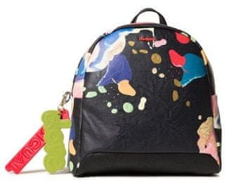 Desigual Back Arty Cooper Veice Mini ženski nahrbtnik, črn