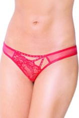 SoftLine Ženske erotične tangice 2441 red, rdeča, S/M