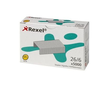 Rexel št. 56, 26/6, 1/1000 sponke za spenjač