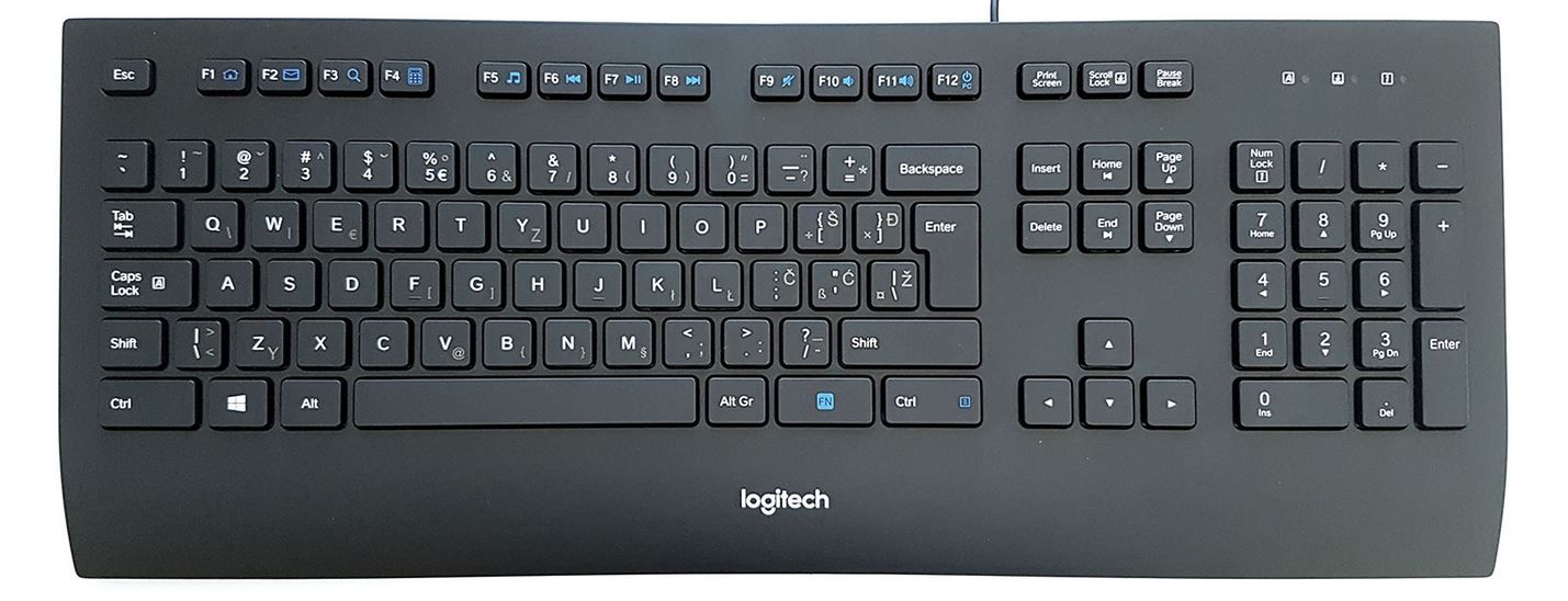 Logitech k280e deals