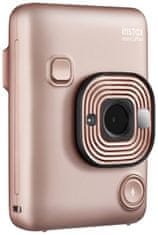 FujiFilm Instax HM1 LiPlay polaroidni fotoaparat, Blush Gold