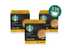 Starbucks Blonde Espresso Roast 12 kapsul, 66 g, 3 pakiranja