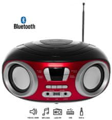 Boombox z Bluetooth MM9210BT Chilli