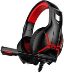 Marvo HG8928 gaming slušalke, črno-rdeče