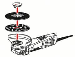 BOSCH Professional X-LOCK podporni krožnik, 125 mm, trd, (2608601716)