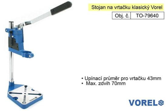 TOYA Stojalo za vrtanje s 43 mm vpenjanjem