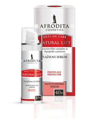 Afrodita Natural Lift, vlažilni serum, 30 ml