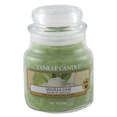 Yankee Candle Sveča v steklenem kozarcu , Vanilija z apnom, 104 g