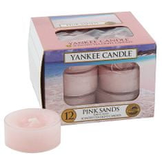 Yankee Candle Čajne sveče , Rožni peski, 12 kosov