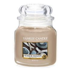 Yankee Candle Sveča v steklenem kozarcu , Obmorski les, 410 g