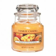 Yankee Candle Sveča v steklenem kozarcu , Mango in breskev salsa, 104 g