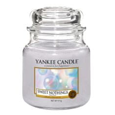 Yankee Candle Sveča v steklenem kozarcu , Sladko nič, 410 g