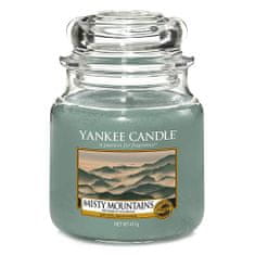 Yankee Candle Sveča v steklenem kozarcu , Meglene gore, 410 g