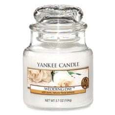 Yankee Candle Sveča v steklenem kozarcu , Poročni dan, 104 g