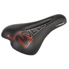 Velo sedlo MTB Plush gel moško z luknjo