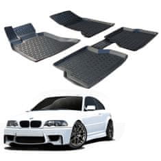 SCOUTT 3D gumijaste preproge za Bmw 3 Series E46 1998-2005