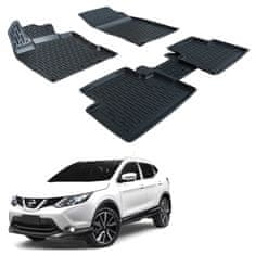 SCOUTT 3D gumijaste preproge za Nissan Qashqai J11 2014-2021