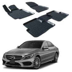 SCOUTT 3D gumijaste preproge za Mercedes-Benz C Class W205 2015-2021