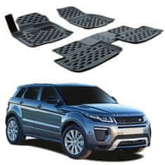 SCOUTT 3D gumijaste preproge za Land Rover Range Rover Evoque 2011-2018