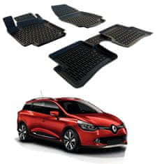 SCOUTT 3D gumijaste preproge za Renault Clio 4 2013-Nad