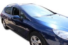 HEKO Okenski deflektorji za Peugeot 407 5D SW/KOMBI 2004-2011 4 kosa Spredaj + Zadnja stran