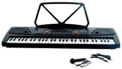 Teddies velik piano, 61 tipk, z mikrofonom