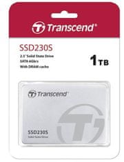 Transcend 230S 1 TB, SATA, 6,35 cm (2,5") SSD disk