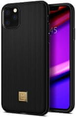 Spigen La Manon Classy zaščitni ovitek za iPhone 11 Pro, TPU, črn