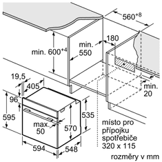 Bosch HBG5370B0 vgradna pečica