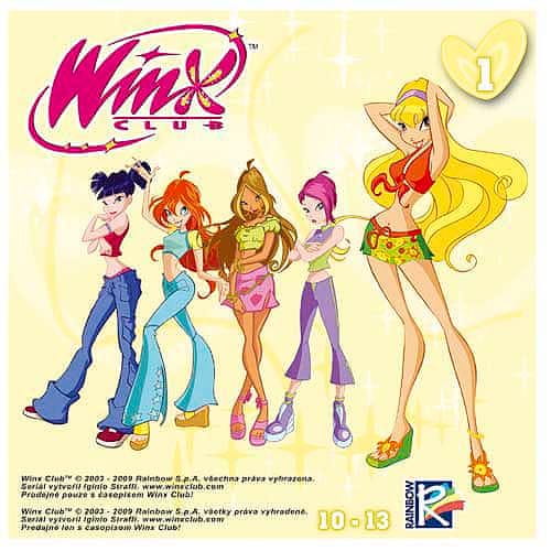 Winx Club Klub DVD Winx, Epizode DVD Serie 1 10-13