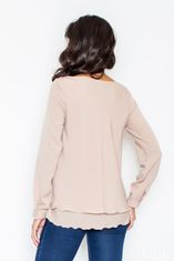 Figl Ženska bluza M415 beige, bež, S