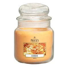 Price's Candles Sveča v steklenem kozarcu Sveče, Amber, 411 g