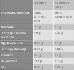 Nature's finest Bio Maxx Vegan Protein Shake presni napitek, 75 % beljakovinski, 450 g