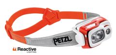 Petzl Swift RL čelna svetilka, oranžna