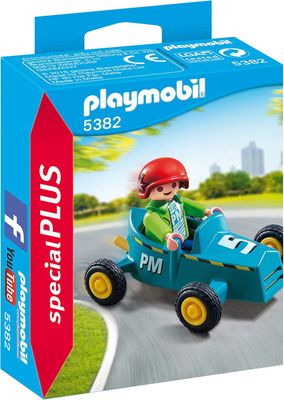 Playmobil 5382 Deček z gokartom