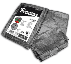 Bradas Ponjava siva 4x5m, 200g BR-PLG2004/5