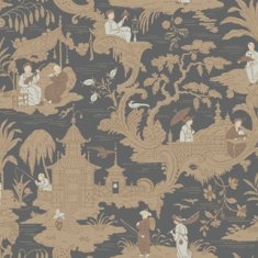 Cole & Son Ozadje CHINESE TOILE 8040, zbirka ARHIVSKA ANTOLOGIJA