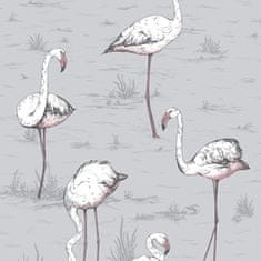 Cole & Son Ozadje FLAMINGOS 11040, kolekcija ICONS