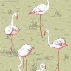 Cole & Son Ozadje FLAMINGOS 11038, kolekcija ICONS