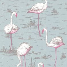 Cole & Son Ozadje FLAMINGOS 6044, kolekcija NOVO SODOBNO