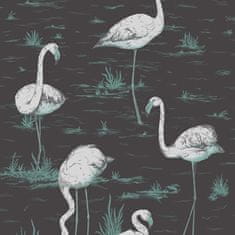 Cole & Son Ozadje FLAMINGOS 8048, kolekcija SODOBNO PRENOVLJENO