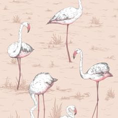 Cole & Son Ozadje FLAMINGOS 11039, kolekcija ICONS