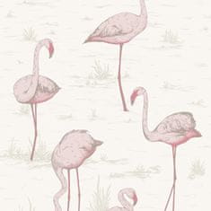 Cole & Son Ozadje FLAMINGOS 8045, kolekcija SODOBNO PRENOVLJENO