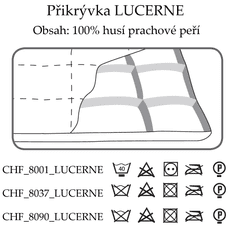 Ch. Fischbacher Celoletna odeja LUCERNE 135 x 200 cm v bombažu