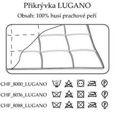 Ch. Fischbacher Odeja LUGANO 240 x 200 cm iz gladke svile