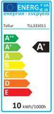 Tellur Wi-Fi pametna žarnica, E27, 10 W, bela, RGB