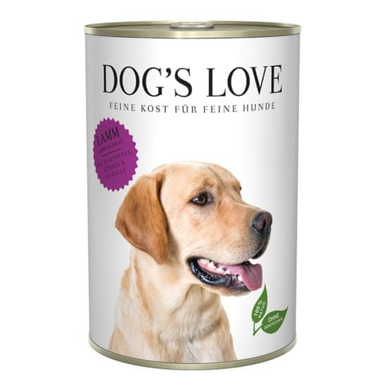 Dog's Love hrana za pse Adult Classic jagnjetina, 400 g