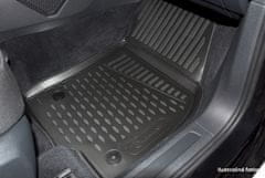 J&J Automotive Gumijaste preproge z dvignjenim robom za Volkswagen Caddy 2021-nad 2 kosa