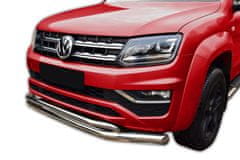 J&J Automotive Sprednji okvirji za Volkswagen Amarok 2017-Nad double city bar