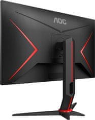 AOC Q27G2U/BK monitor, 27", 144hz, 1ms, FreeSync, VA, QHD 2560x1440, gaming